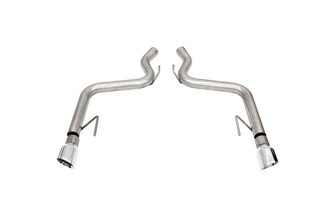 21086 – CORSA EXHST Exhaust System Kit, Stainless Steel Without Muffler 3 Inch Pipe Diameter Dual Exhaust With Dual E...